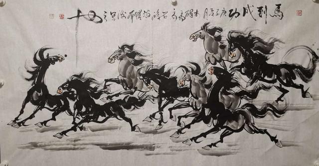 老驥伏櫪,志在千里&mdash;&mdash;著名畫家石鴻